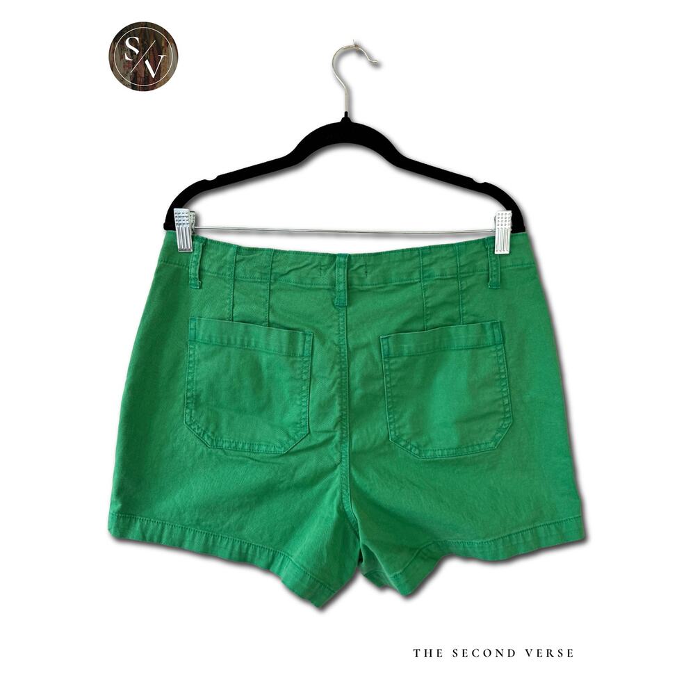 Sanctuary Shorts Bright Green Front Pocket Waist Size 31 - Picture 2 of 7